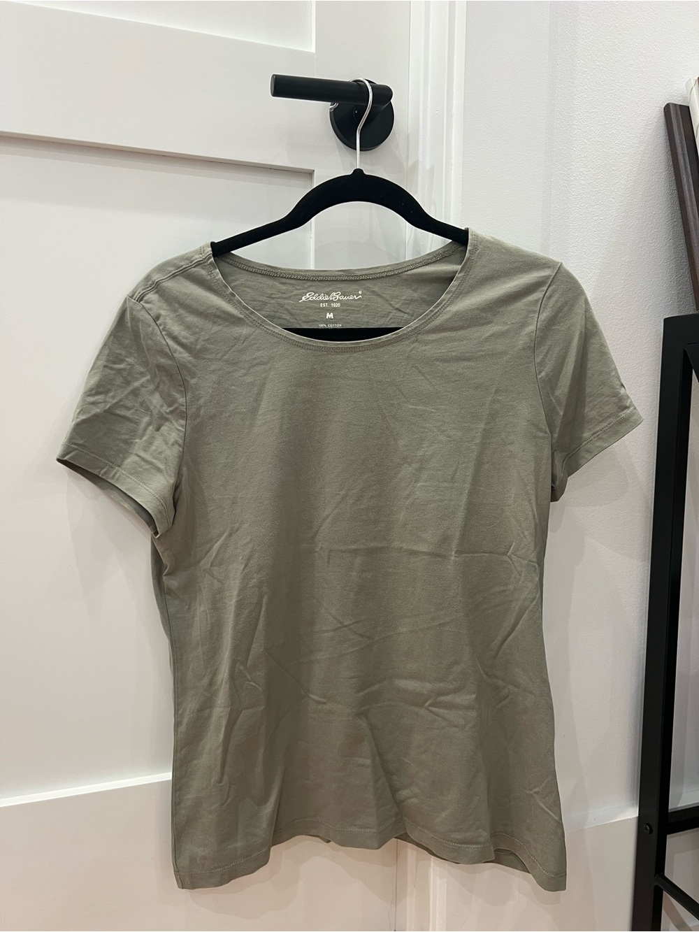 Eddie Bauer Sage Green Short Sleeve Crew Tee
